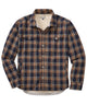 Westport Lifestyle Sherpa Lined Firepit Flannel Shirt Jacket