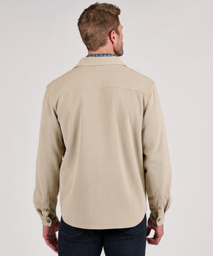 Westport Lifestyle Knit Corded Shirt Jacket