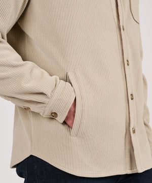 Westport Lifestyle Knit Corded Shirt Jacket