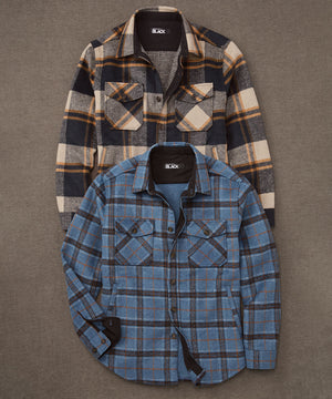 Westport Black Wool Blend Shirt Jacket