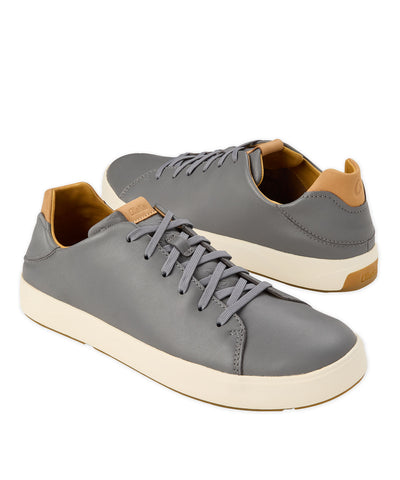 OluKai Lae'Ahi Li 'Ili Leather Sneaker, Men's Big & Tall
