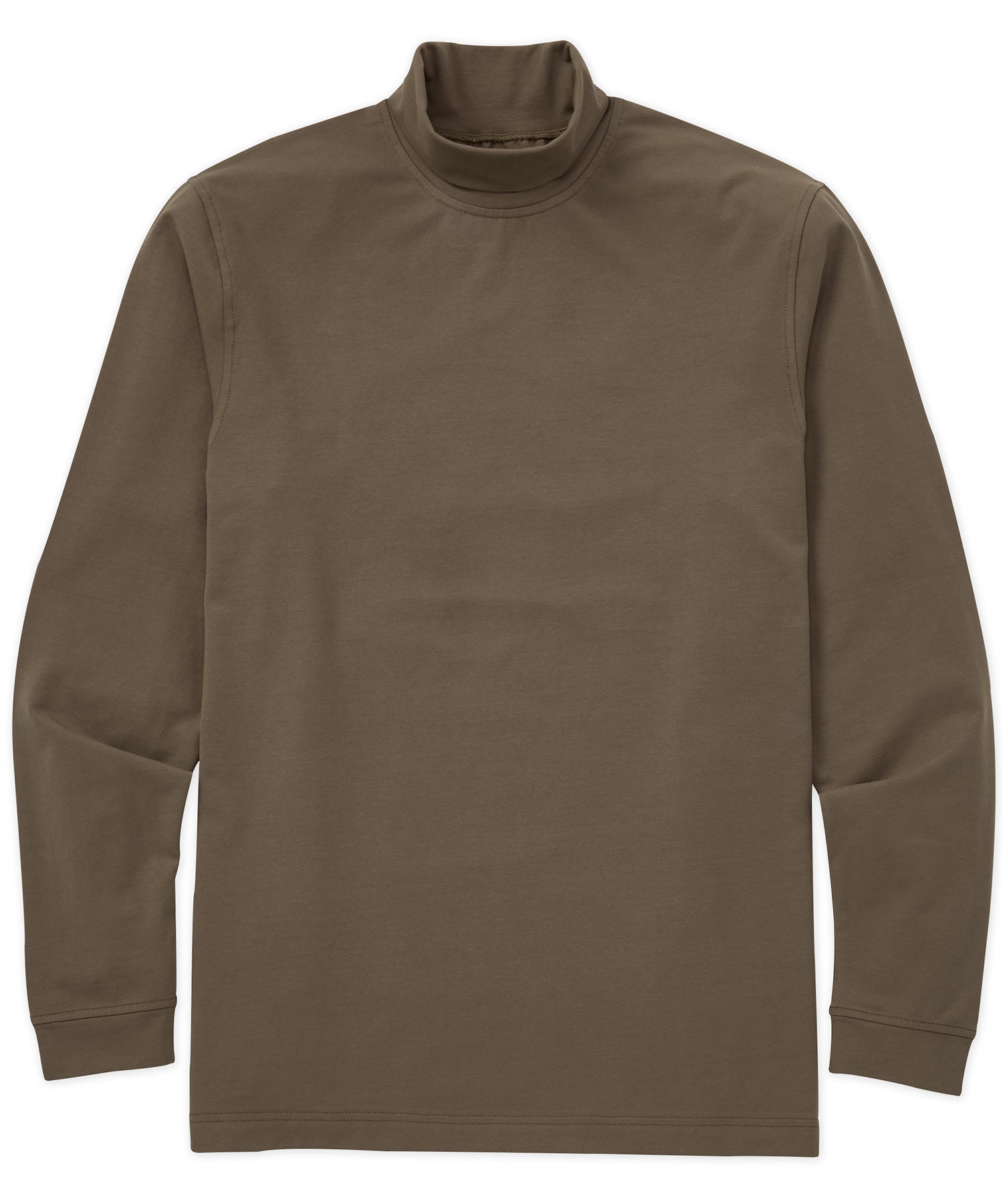 Westport Lifestyle Long Sleeve LustreTech Cotton Stretch Turtleneck, Men's Big & Tall