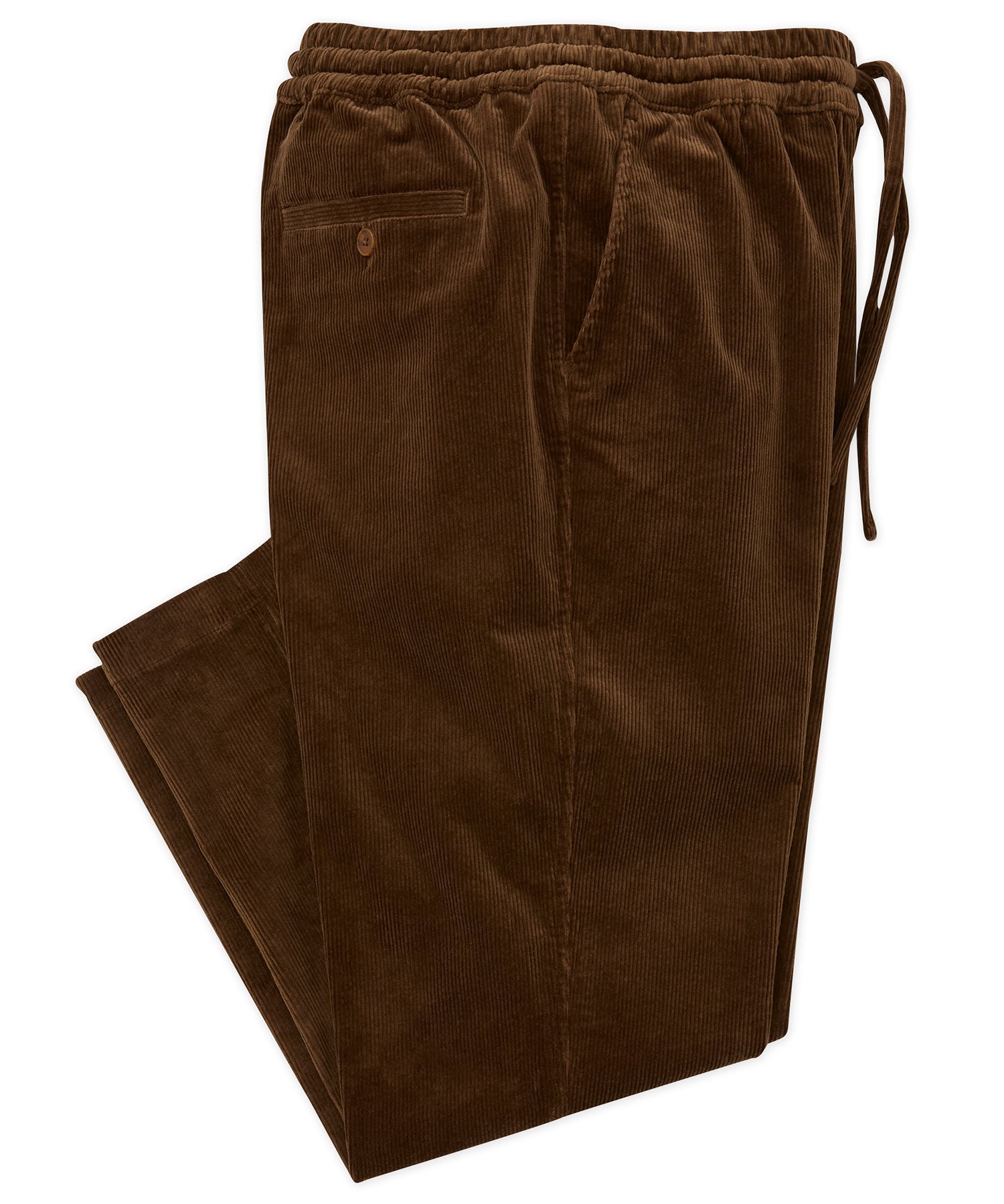 Westport Lifestyle Elastic Waist Stretch Corduroy Pant