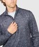 Cutter & Buck Traverse Camo Print Stretch Quarter Zip Pullover