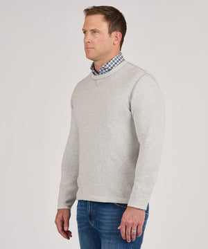 Westport Black Reversible Crew Sport Pullover Sweater