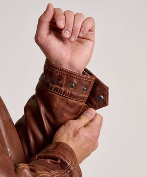 Westport Black Premium Bomber Leather Jacket