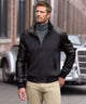 Westport Black Cashmere & Lambskin Bomber Jacket