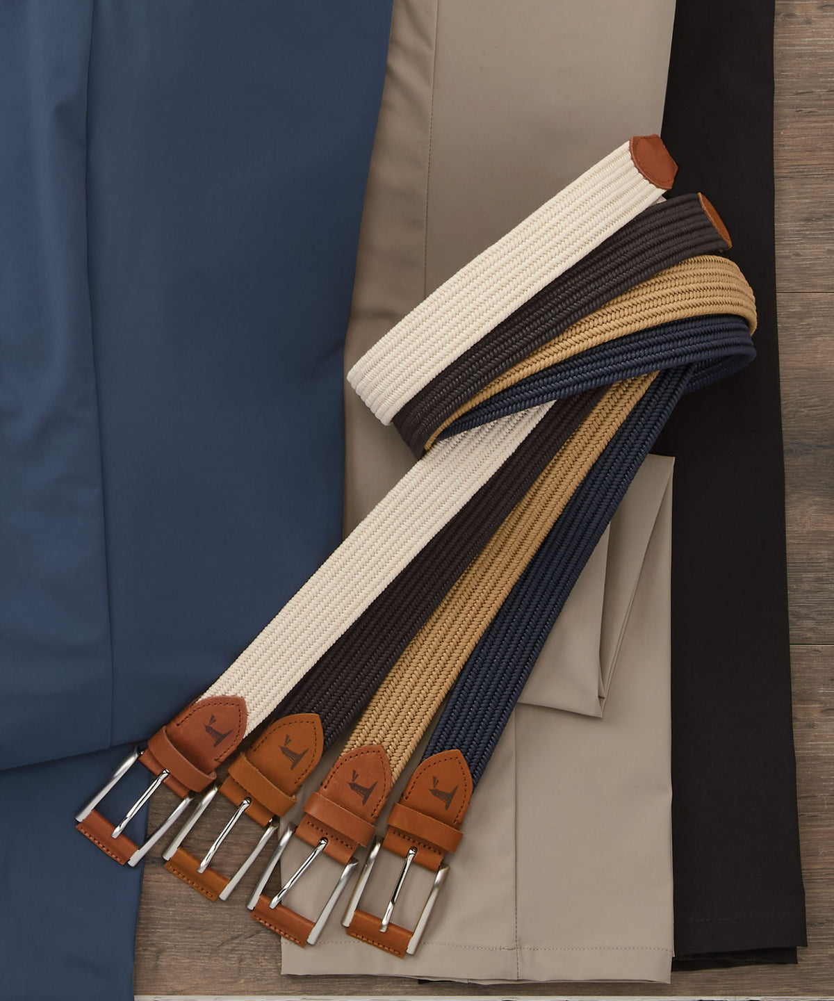 Westport Lifestyle 35mm Stretch Weave Belt, Men's Big & Tall
