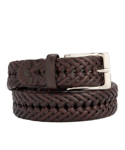 Westport Lifestyle 35mm Brushed Nickel Braided Belt, Men's Big & Tall