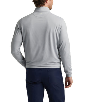 Peter Millar Long Sleeve Birdseye Perth Quarter Zip Pullover
