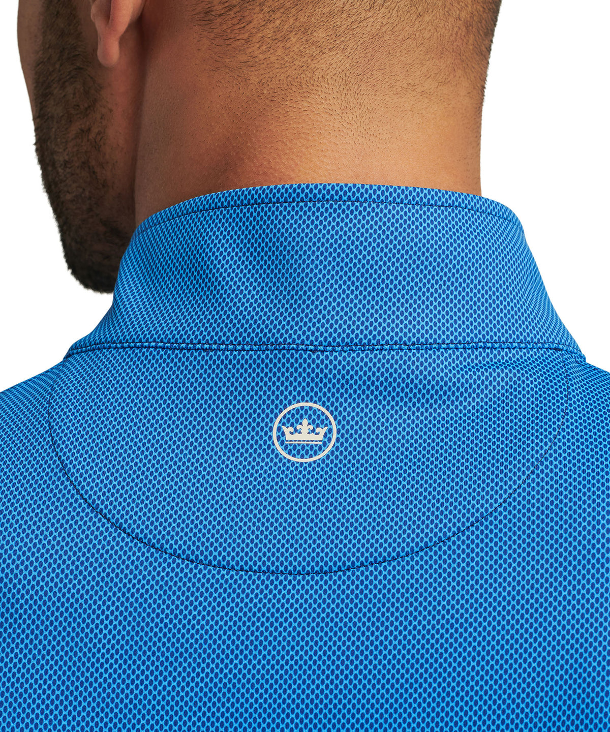Peter Millar Long Sleeve Birdseye Perth Quarter Zip Pullover, Men's Big & Tall