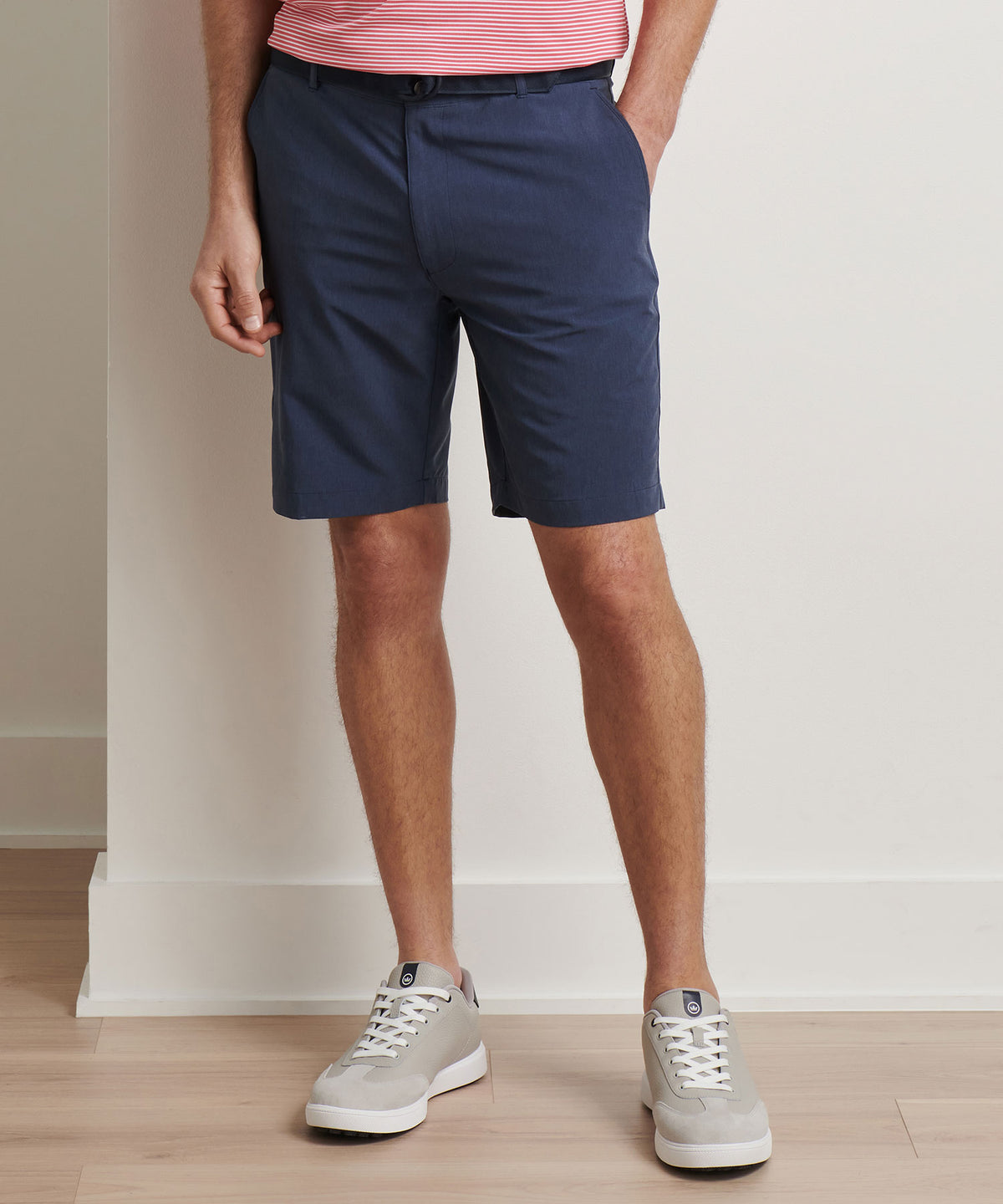 Peter Millar Shackleford Flat Front Hybrid Shorts, Men's Big & Tall