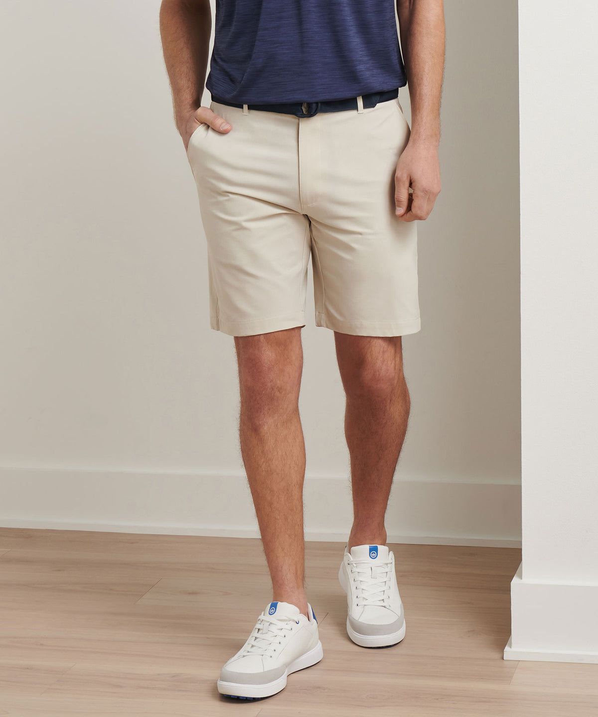 Peter Millar Shackleford Flat Front Hybrid Shorts, Men's Big & Tall