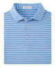 Peter Millar Short Sleeve Avent Stripe Polo Knit Shirt
