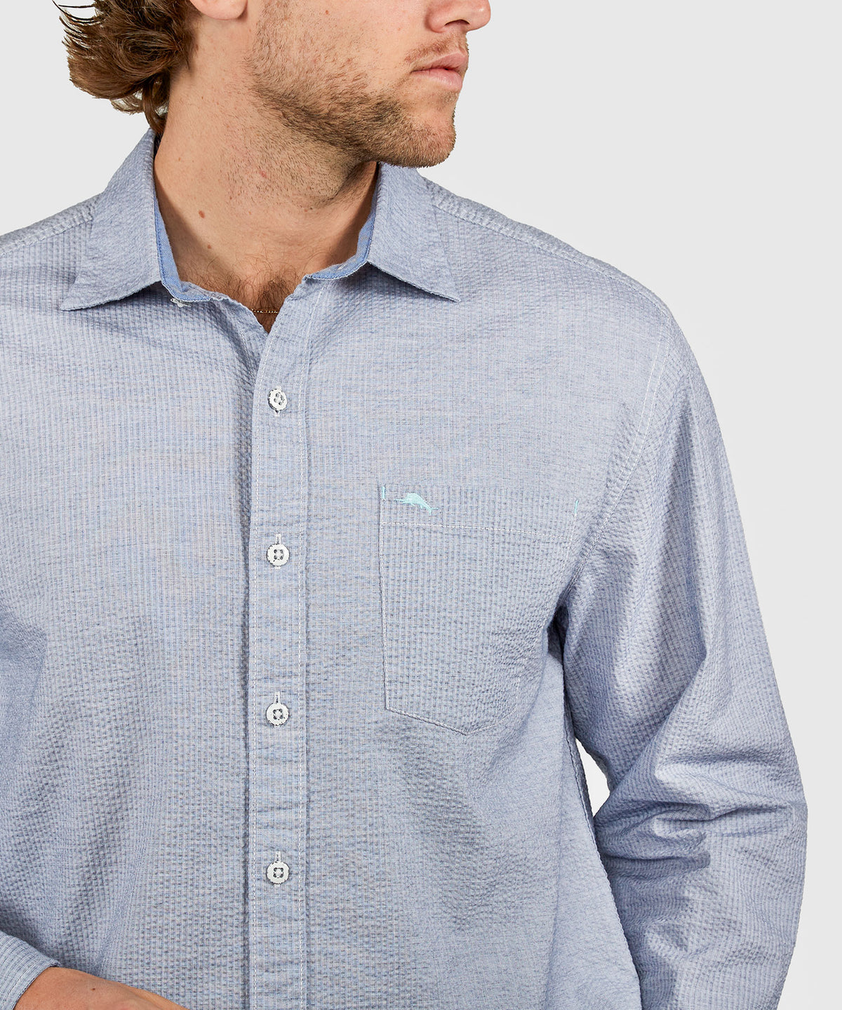 Tommy Bahama Long Sleeve Nova Wave Sport Shirt, Men's Big & Tall