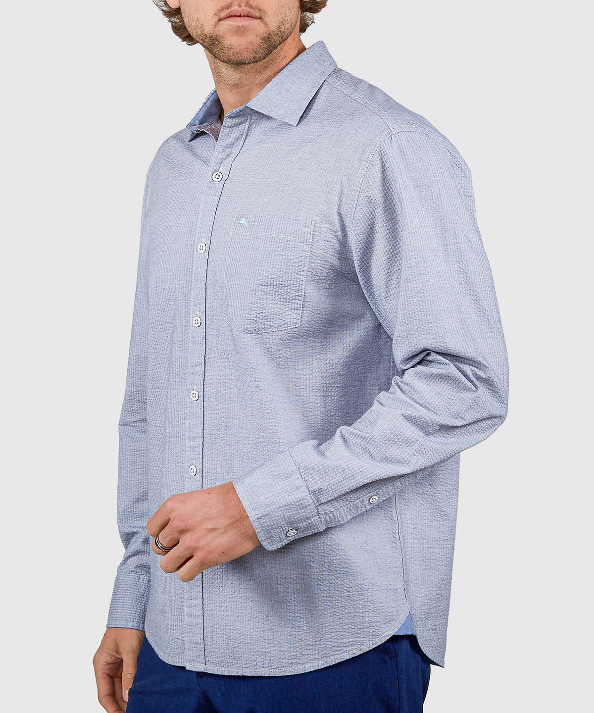 Tommy Bahama Long Sleeve Nova Wave Sport Shirt, Men's Big & Tall