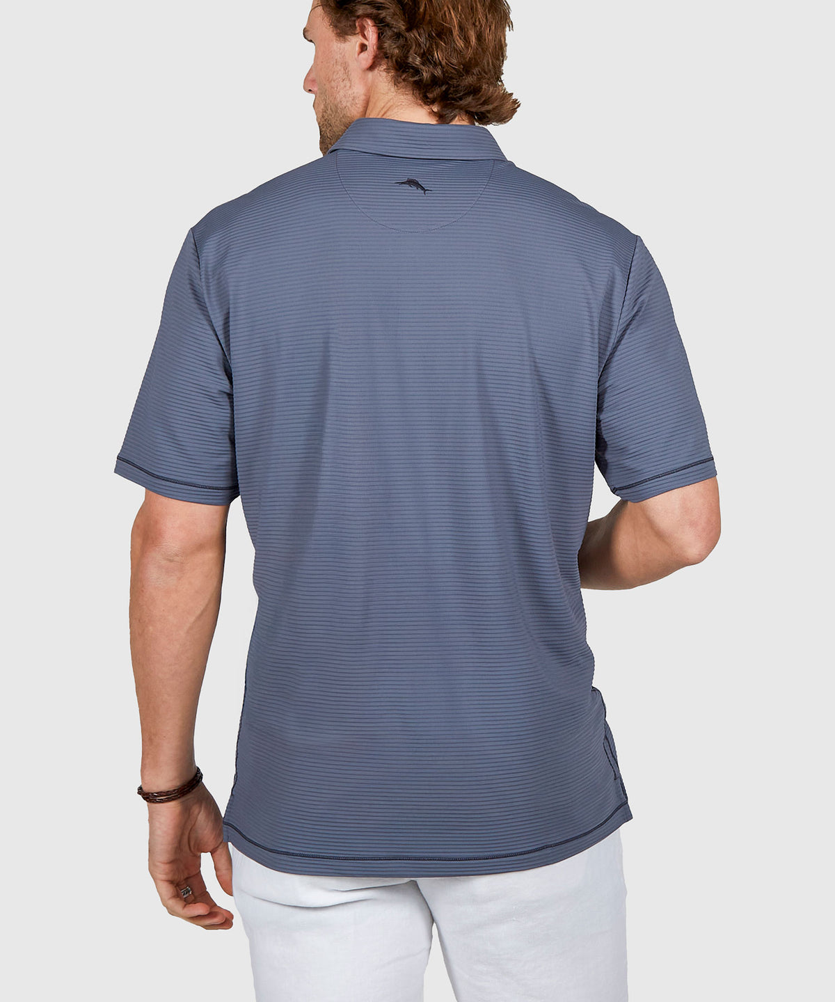 Tommy Bahama Short Sleeve Costa Wave Polo Knit Shirt, Men's Big & Tall