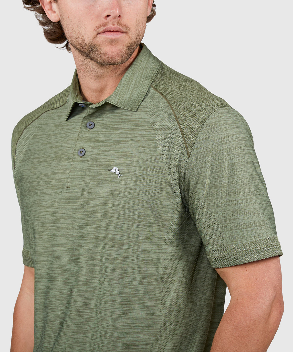 Tommy Bahama Short Sleeve Palm Coast Pro IslandZone® Polo Knit Shirt, Men's Big & Tall