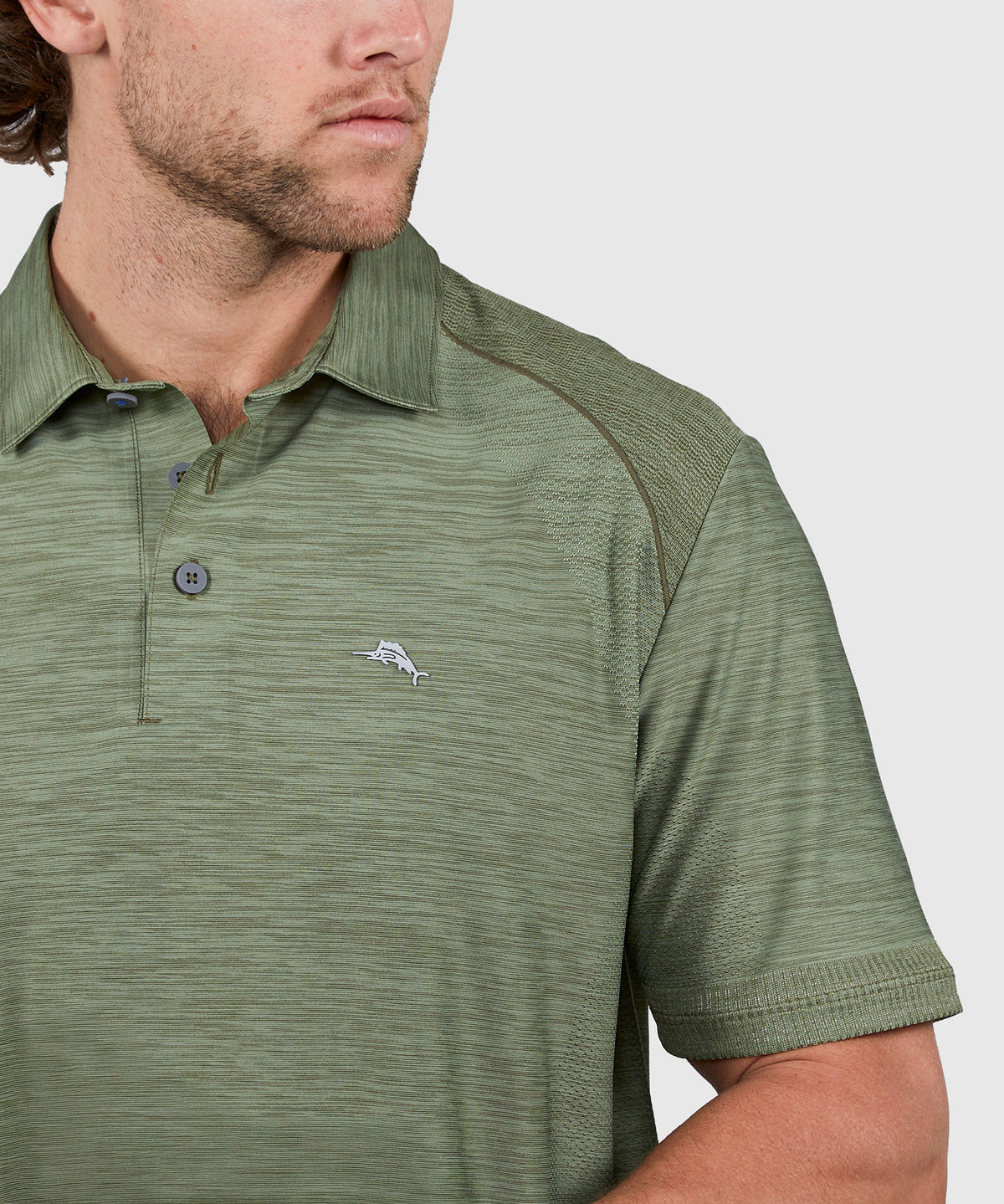 Tommy Bahama Short Sleeve Palm Coast Pro IslandZone® Polo Knit Shirt, Men's Big & Tall