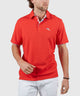 Tommy Bahama Short Sleeve Flamingo Mingle Polo Knit Shirt