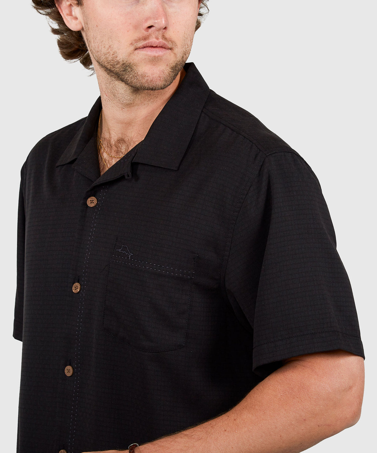 Tommy Bahama Short Sleeve Coastal Breeze Check Sport Shirt, Men's Big & Tall