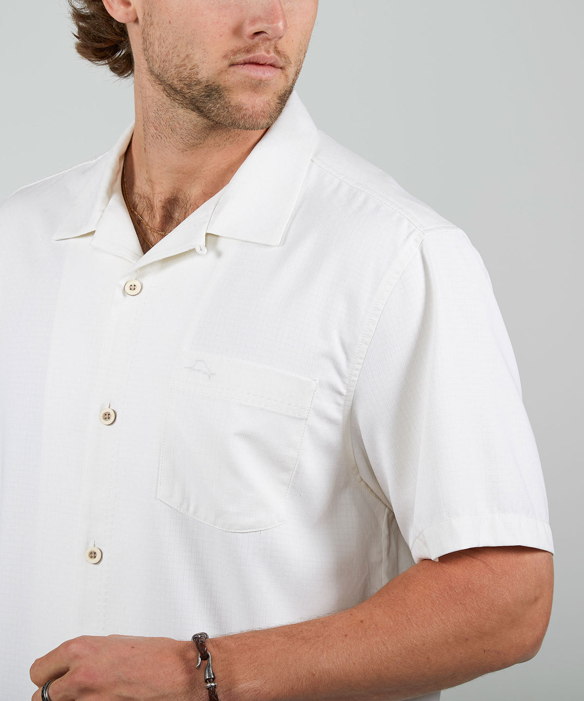 Tommy Bahama Short Sleeve Coastal Breeze Check Sport Shirt, Men's Big & Tall