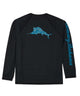 Tommy Bahama Long Sleeve Chill Time Surf Crew Neck Rash Guard Shirt