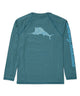 Tommy Bahama Long Sleeve Chill Time Surf Crew Neck Rash Guard Shirt