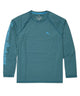Tommy Bahama Long Sleeve Chill Time Surf Crew Neck Rash Guard Shirt