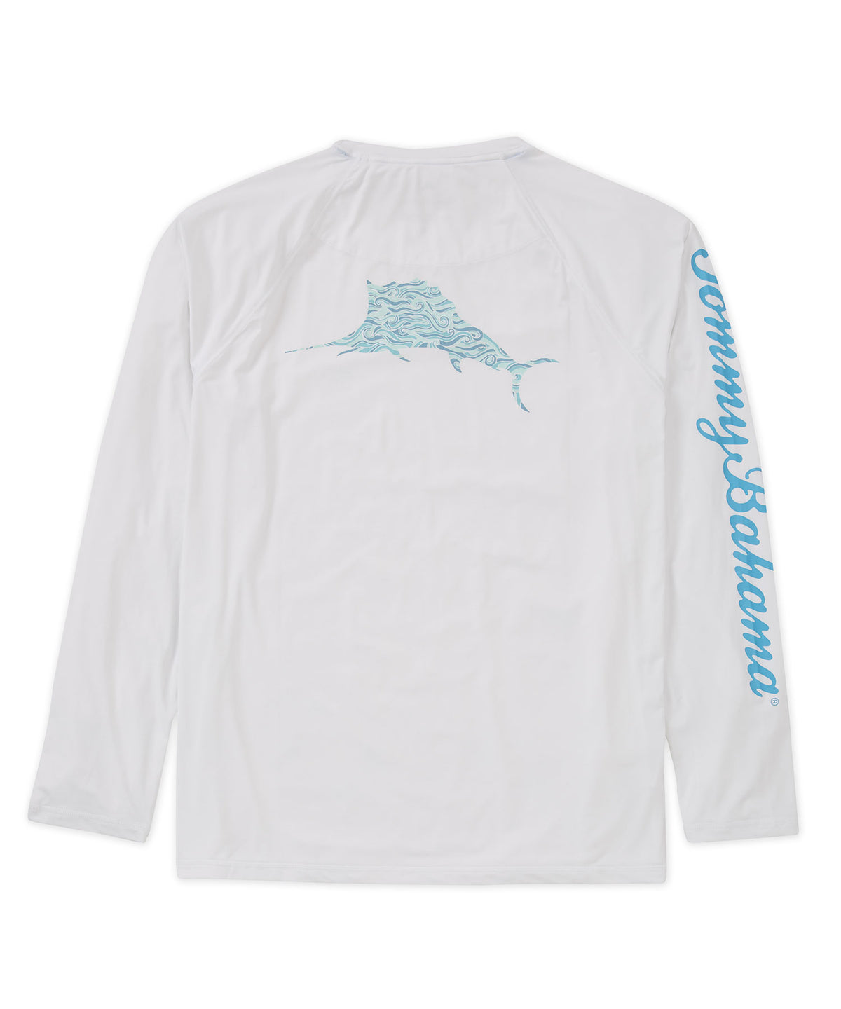 Tommy Bahama Long Sleeve Chill Time Surf Crew Neck Rash Guard Shirt, Men's Big & Tall