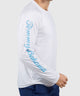 Tommy Bahama Long Sleeve Chill Time Surf Crew Neck Rash Guard Shirt
