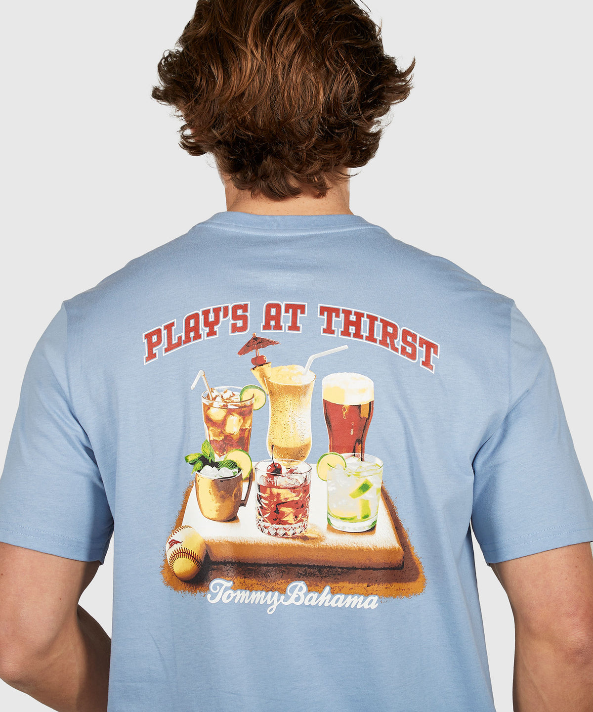 Tommy Bahama Short Sleeve 'Plays At Thirst' Crew Neck T-Shirt, Men's Big & Tall