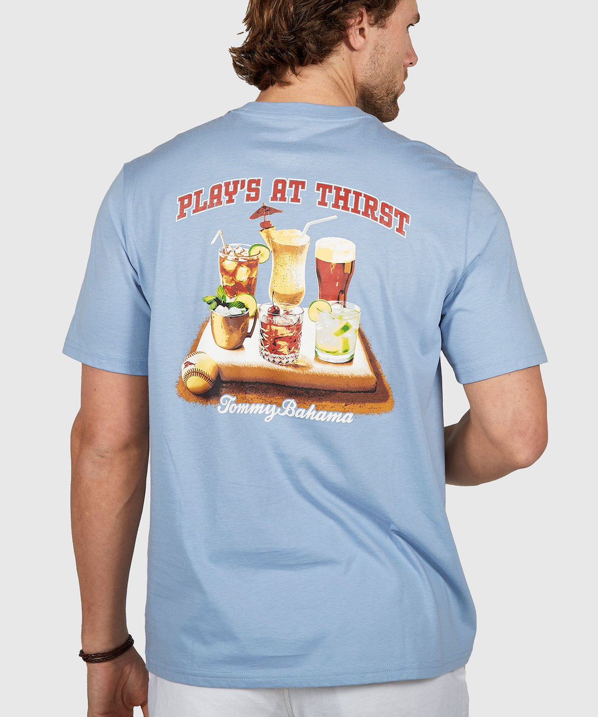 Tommy Bahama Short Sleeve 'Plays At Thirst' Crew Neck T-Shirt, Men's Big & Tall