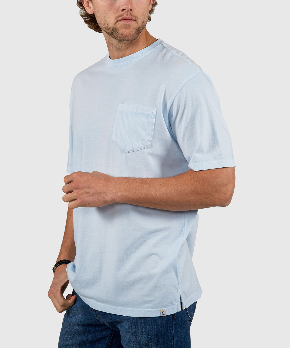 Westport Lifestyle Sunwashed Short Sleeve Crew Neck T-Shirt, Men's Big & Tall