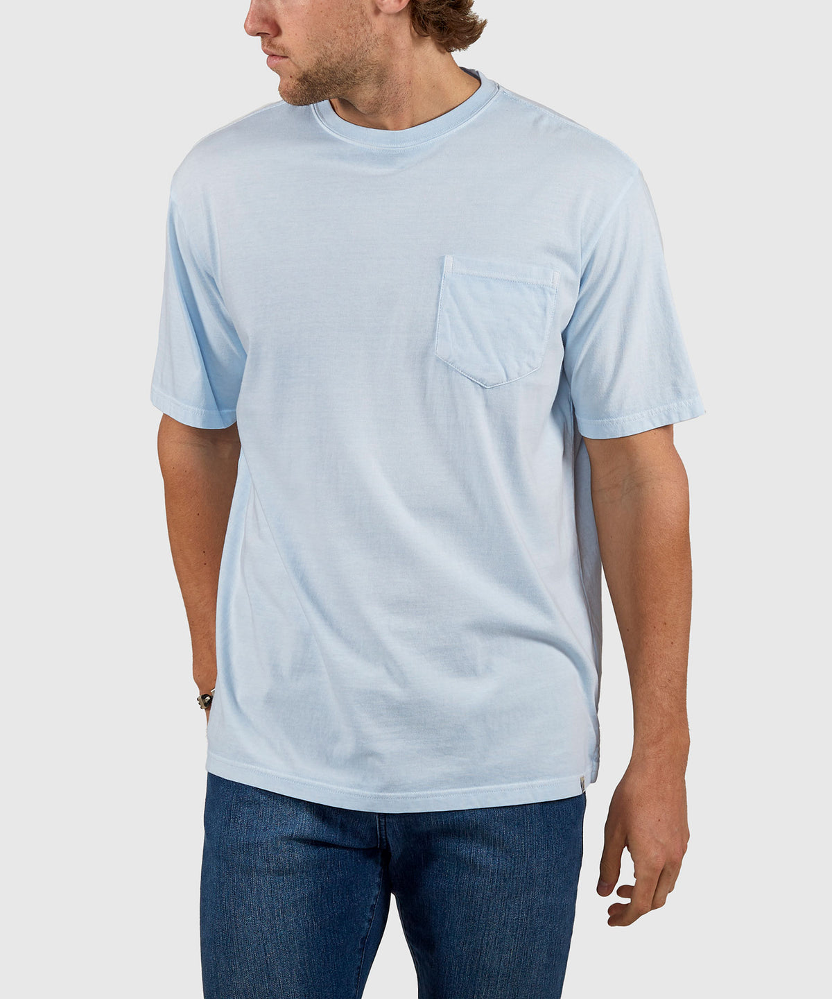 Westport Lifestyle Sunwashed Short Sleeve Crew Neck T-Shirt, Men's Big & Tall