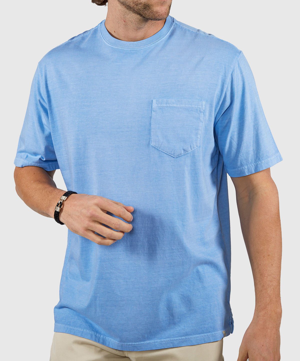 Westport Lifestyle Sunwashed Short Sleeve Crew Neck T-Shirt, Men's Big & Tall