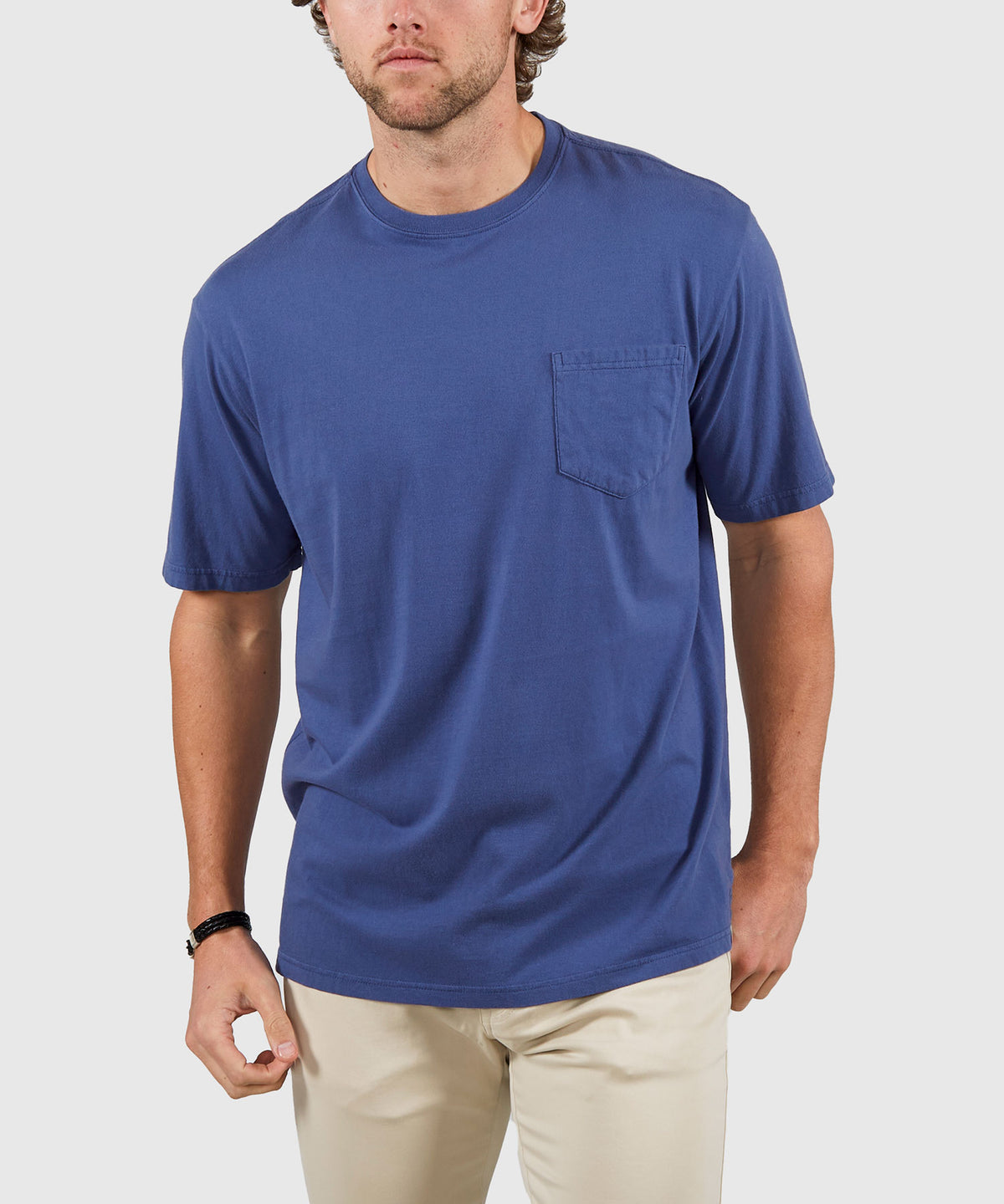 Westport Lifestyle Sunwashed Short Sleeve Crew Neck T-Shirt, Men's Big & Tall