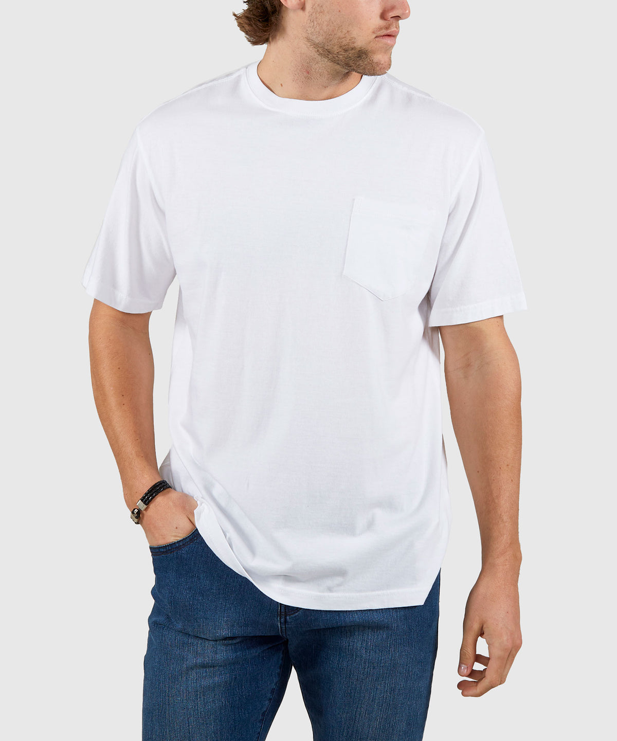 Westport Lifestyle Sunwashed Short Sleeve Crew Neck T-Shirt, Men's Big & Tall