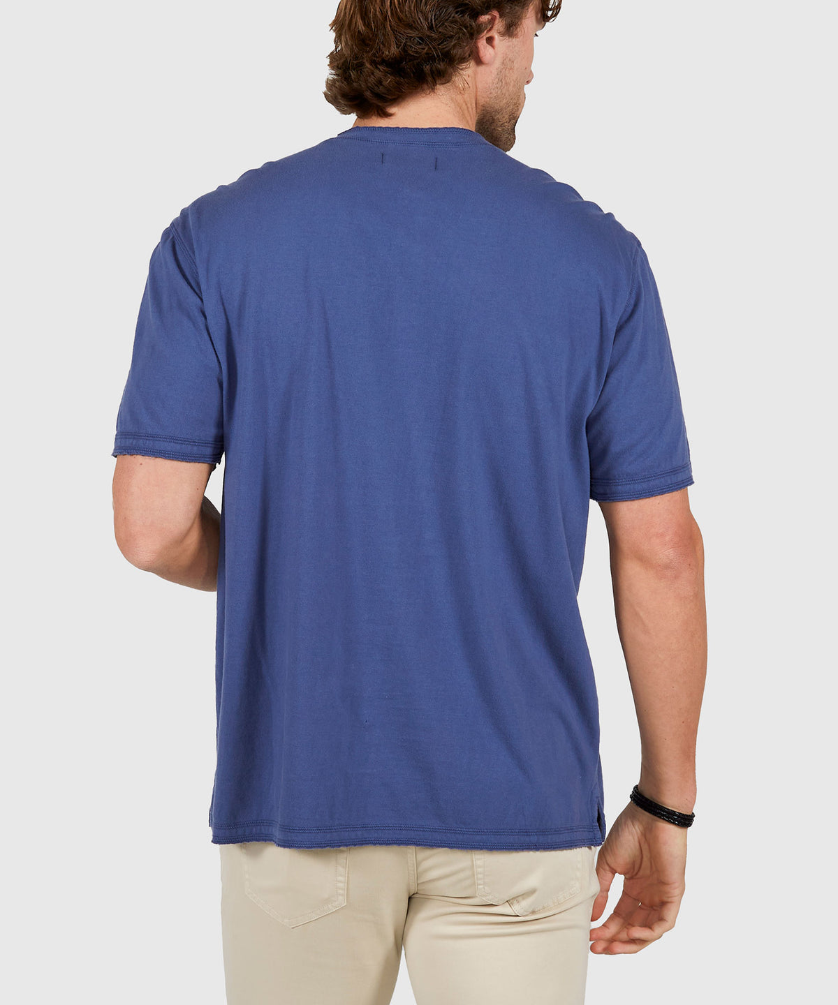 Westport Lifestyle Sunwashed Short Sleeve Henley, Men's Big & Tall