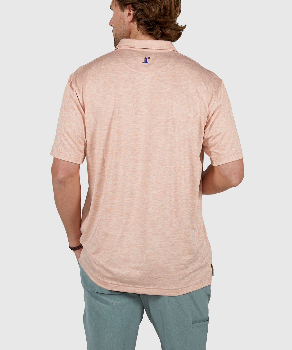Westport Lifestyle Short Sleeve Performance Zip Polo Knit Shirt, Men's Big & Tall
