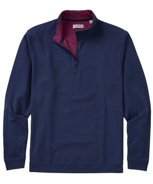 Westport Lifestyle Long Sleeve Interlock Knit Quarter Zip Pullover