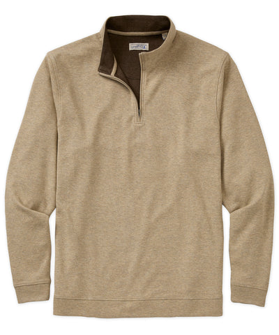 Westport Lifestyle Long Sleeve Interlock Knit Quarter Zip Pullover, Men's Big & Tall