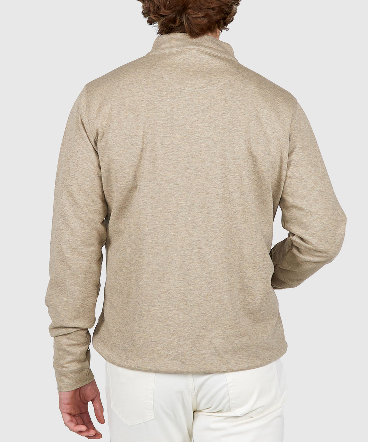 Westport Lifestyle Long Sleeve Interlock Knit Quarter Zip Pullover, Men's Big & Tall