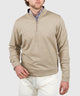 Westport Lifestyle Long Sleeve Interlock Knit Quarter Zip Pullover