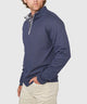 Westport Lifestyle Long Sleeve Herringbone Interlock Quarter Zip Pullover