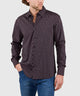 Westport No-Tuck Long Sleeve Button Under Collar Stretch Performance 'Stars' Sport Shirt