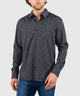 Westport No-Tuck Long Sleeve Button Under Collar Stretch Performance 'Tossed Floral' Sport Shirt
