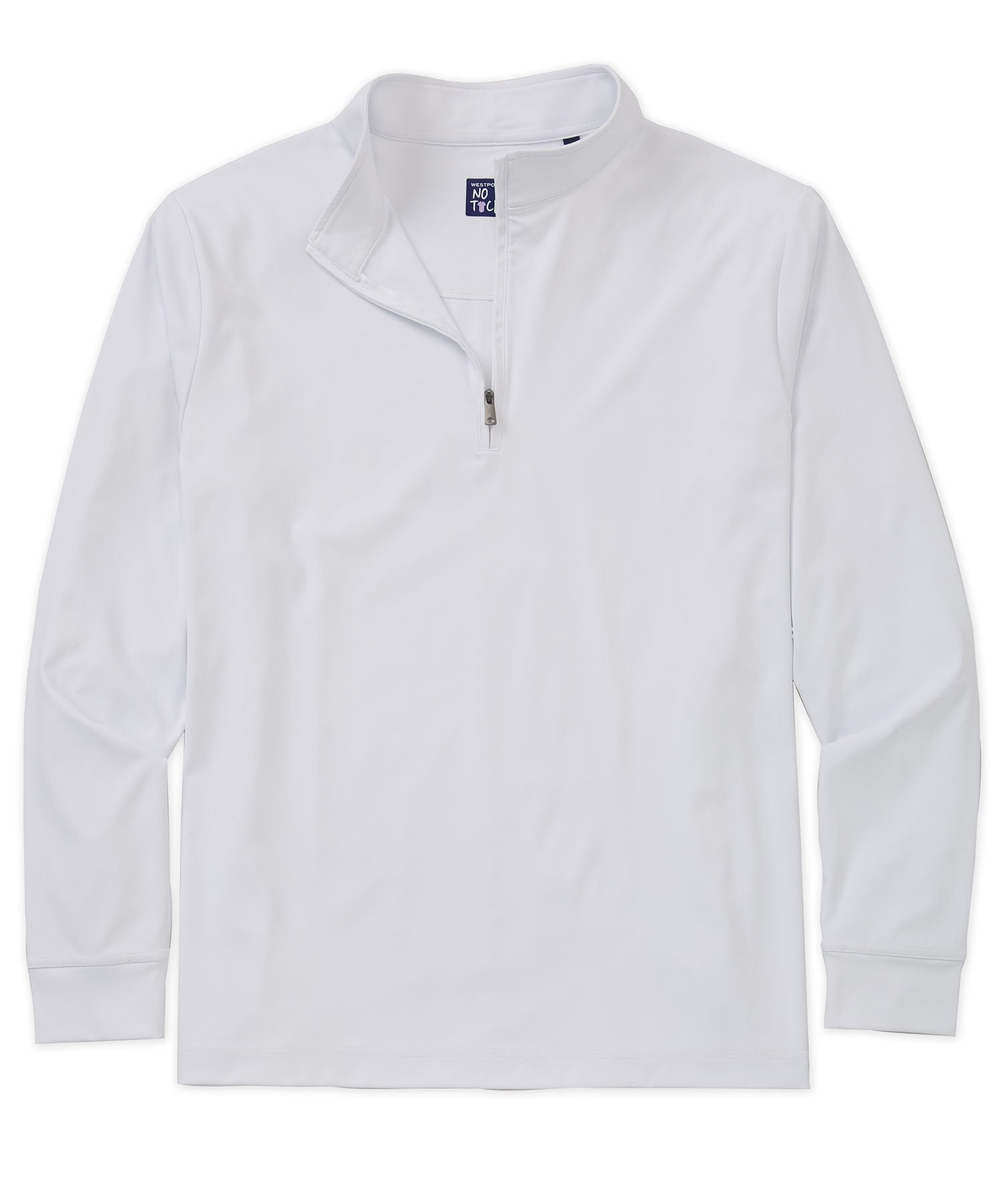 Westport No-Tuck Long Sleeve Stretch Performance Quarter Zip Pullover, Men's Big & Tall