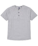 Westport No-Tuck Short Sleeve Cotton Performance Stretch Henley Knit Shirt
