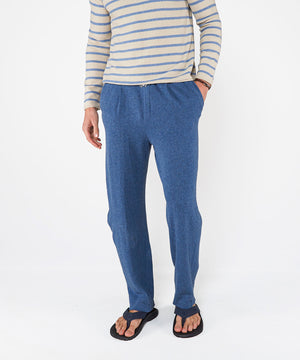 Westport Black Linen-Cotton Knit Pants